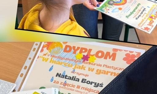 Międzyszkolny konkurs plastyczny „W marcu jak w garncu” 